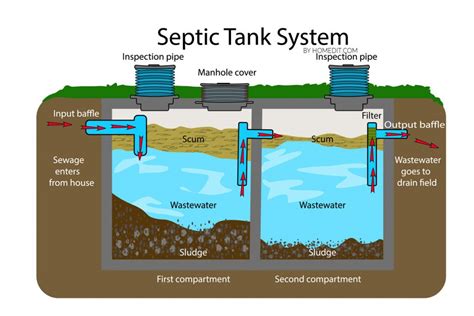 septic tank distribution box setup